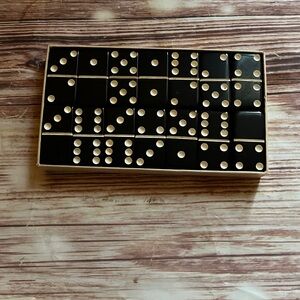Black Domino Set Bundle
Marblelike Puremco/Crown Dominoes